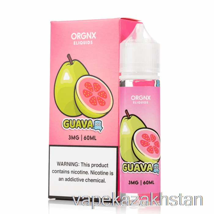 Vape Smoke Guava ICE - ORGNX E-Liquid - 60mL 0mg